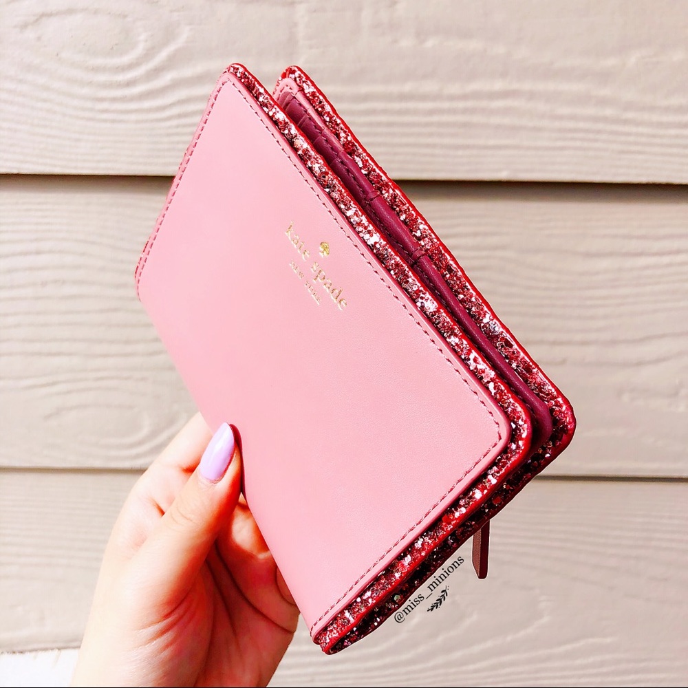 Kate Spade Seton Drive Glitter Tellie Wallet - Picture 2 of 6